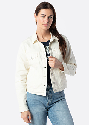 Fransa Īsā jaka Twill 1