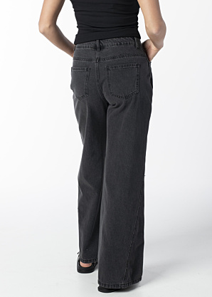 Noisy May džinsi ar platām starām