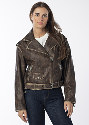 Guess Ādas imitācijas jaka Charlene