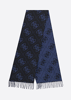 Зимний шарф Boston Jacquard Guess