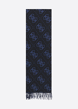 Зимний шарф Boston Jacquard Guess