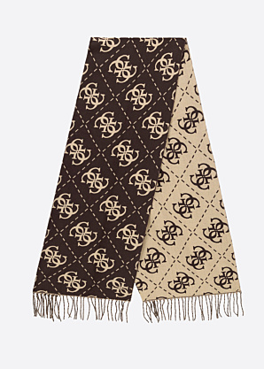 Зимний шарф Boston Jacquard Guess
