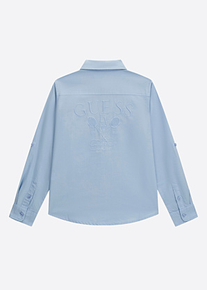 Рубашка Oxford Gmt Dye Adjustable Guess