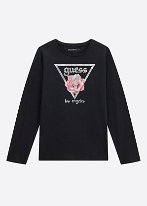 Футболка логотип Guess