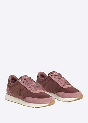 Кроссовки Retro Runner Laceup Satin Mix Calvin Klein