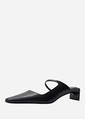 Calvin Klein sandales Set Back Heel Sūknis Lth