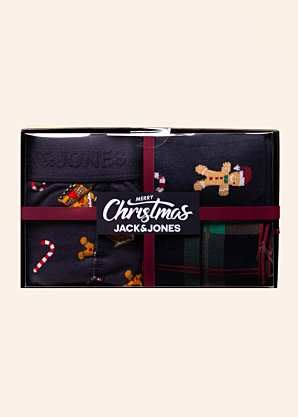 Jack & Jones bokseršorti Jā zeķu dāvanu kastīte Xmas