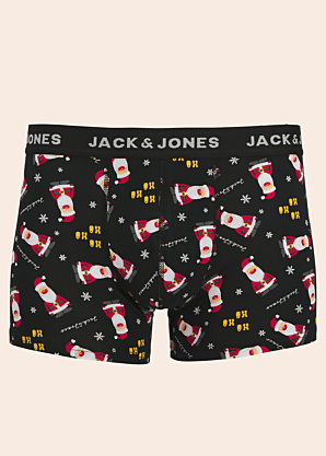 Jack & Jones bokseršorti un zeķes dāvanu kārbā