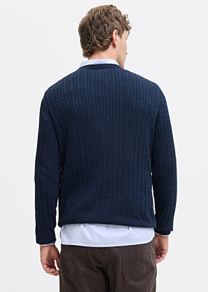 Кофта Emil Knit Cable Crew Neck Jack & Jones