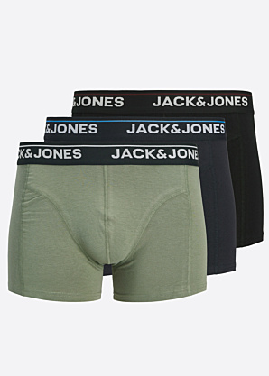Боксеры Timothy solid 3 pack Jack & Jones