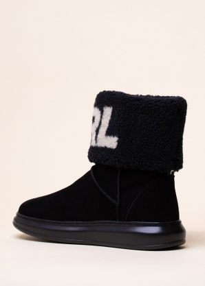 Karl Lagerfeld ziemas zābaki Kapri Kosi