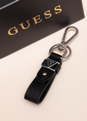 Guess atslēgu piekariņš Certosa Saffiano dāvanu kastītē