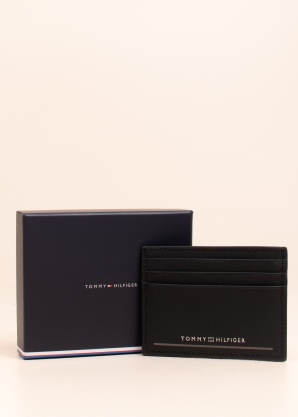 Tommy Hilfiger ādas karšu kabata Saffiano