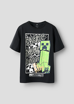 Name It Kids T-krekls Mase Minecraft