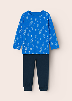 Name It Mini pidžama Skydiver Space