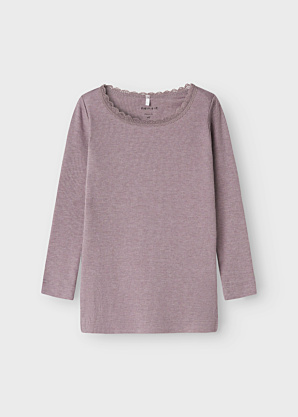 Name It Mini blūze ar garām piedurknēm