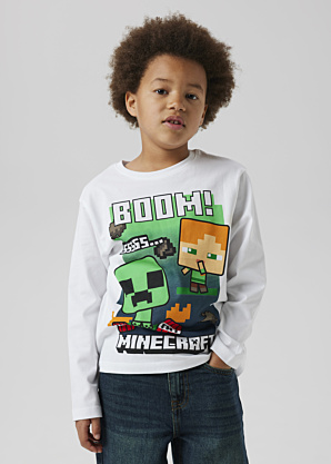 Name It Kids T-krekls Minecraft