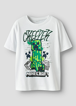 Name It Kids T-krekls Di Minecraft