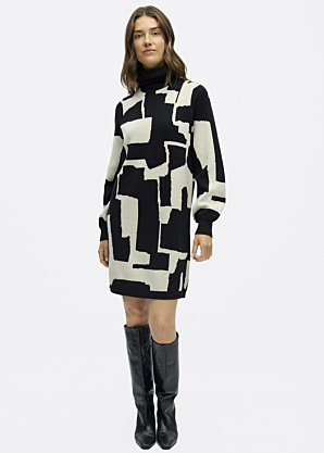 Object trikotāžas kleita Ray