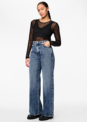 Pieces džinsa bikses Selma