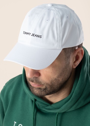 Tommy Jeans cepure ar nagu Linear