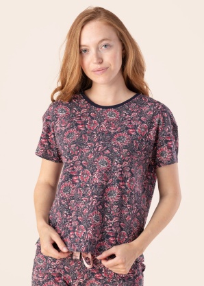 Mustang T-krekls Indigo Flowers