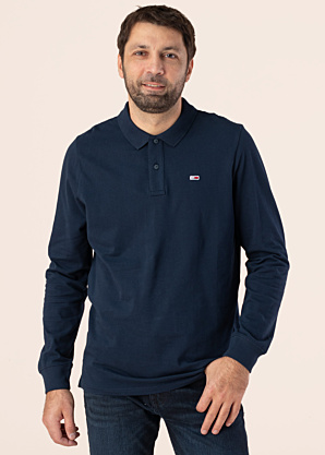 Tommy Jeans polo krekls Tjm Slim Placket Ls polo