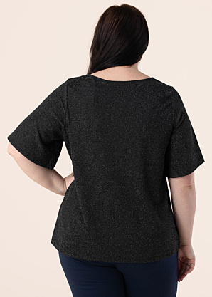 Vero Moda Curve svētku blūze Kanva