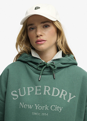 SuperDry cepure ar nagu Sd Embroidered