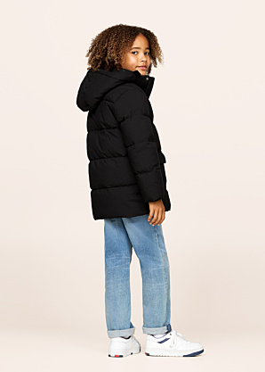 Tommy Hilfiger Ziemas virsjaka Monotype Ribstop Puffer