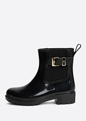 Резиновые сапоги Buckle Glossy Ankle Tommy Hilfiger