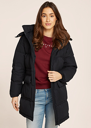 Tommy Jeans Ziemas virsjaka Tjw Midi Alaska Faux Fur