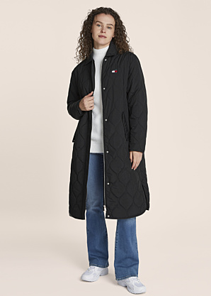 Tommy Jeans pavasara-rudens mētelis Onion Quilt