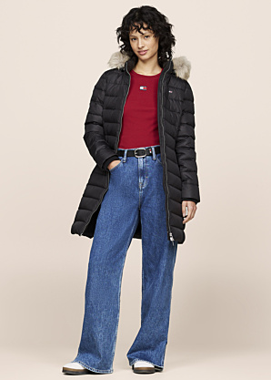 Tommy Jeans dūnu mētelis Essential