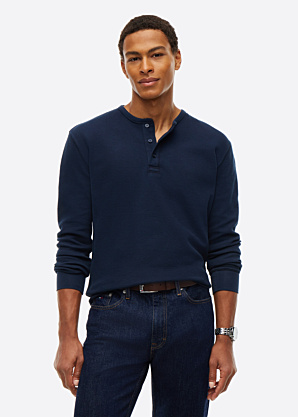 Кофта Reg Washed Waffle Henley Tommy Jeans