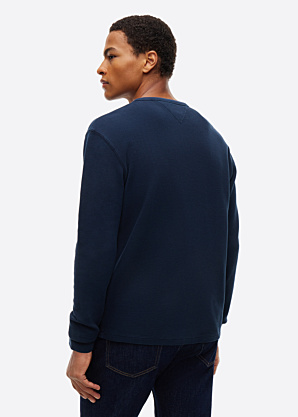 Кофта Reg Washed Waffle Henley Tommy Jeans