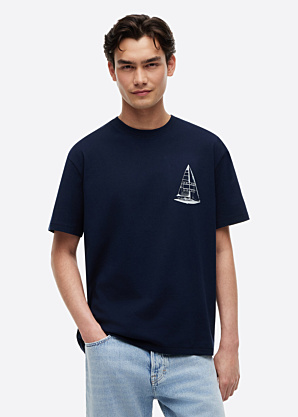 Tommy Jeans T-krekls Rlx Sailboat
