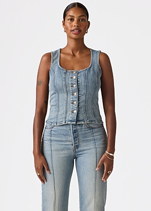 Levi's tops Sculpted Top