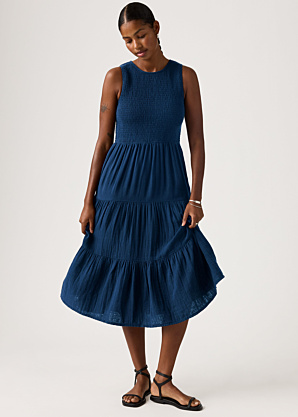 Платье High Neck Smocked Dress Levi's