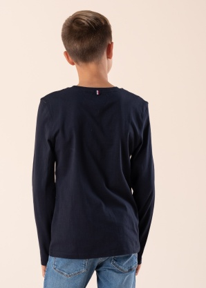Tommy Hilfiger T-krekls Boys Basic Cn Knit L/s