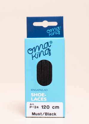 Oma King kurpju auklas melnas 120cm