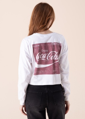 Only T-krekls ar garām piedurknēm Coca Cola