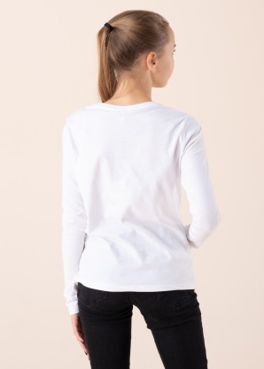 Only T-krekls ar garām piedurknēm