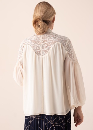 Esprit blūze ar garām piedurknēm