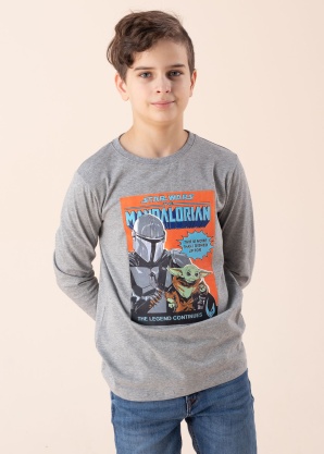Футболка с длинными рукавами Name It Ohan Mandelorian