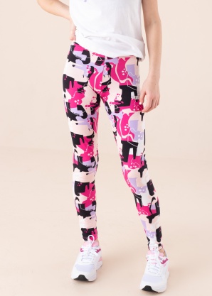 Puma legingi Ess+ Street Art Aop