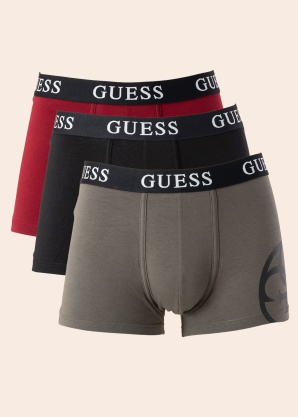 Guess bokseršorti 3pac Joe Placed Logotips kastītē