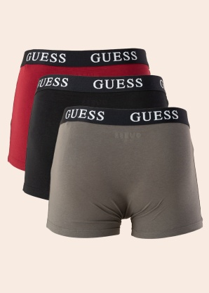 Guess bokseršorti 3pac Joe Placed Logotips kastītē