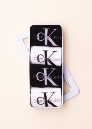 Calvin Klein zeķes 4 pāri dāvanu kastītē