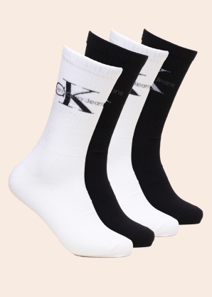 Calvin Klein zeķes 4 pāri dāvanu kastītē